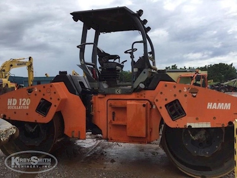 Side of Used Hamm Compactor for Sale